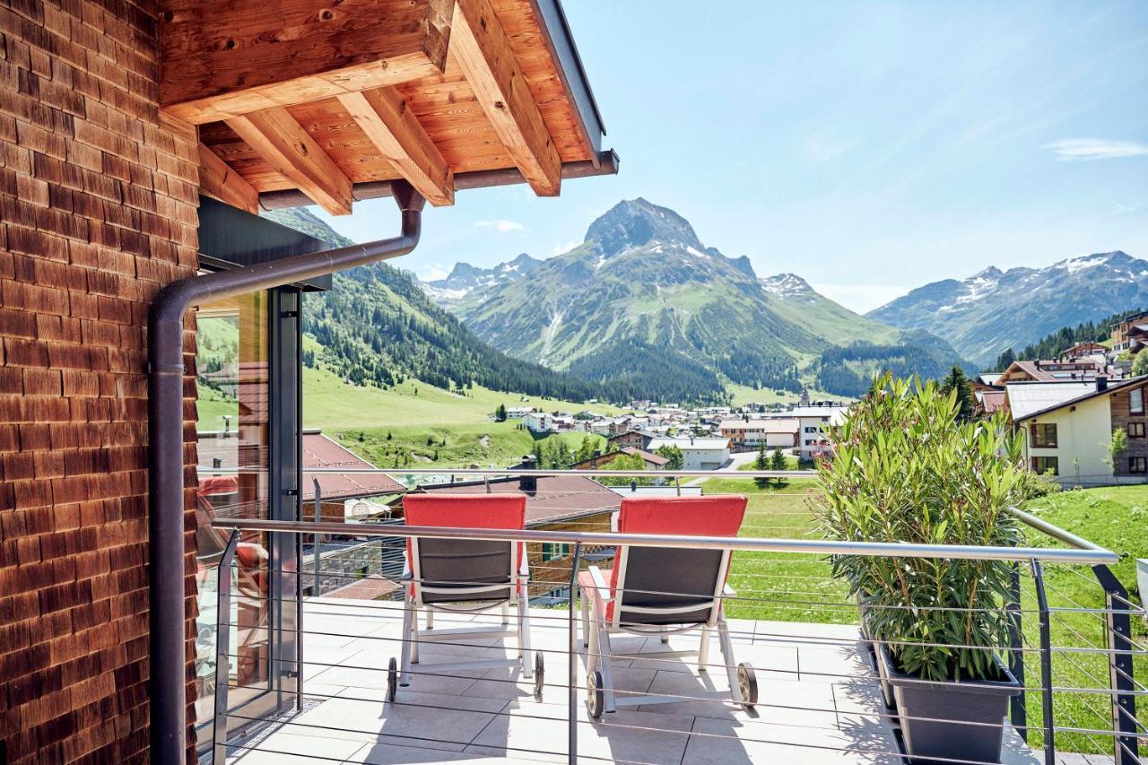 Appartements Haus Dr Muxel レッヒ エクステリア 写真