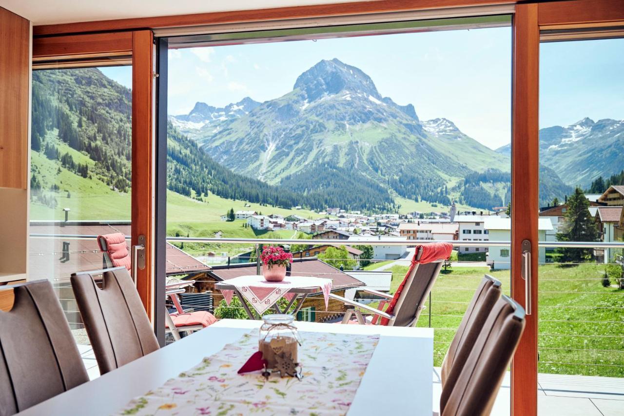 Appartements Haus Dr Muxel レッヒ エクステリア 写真