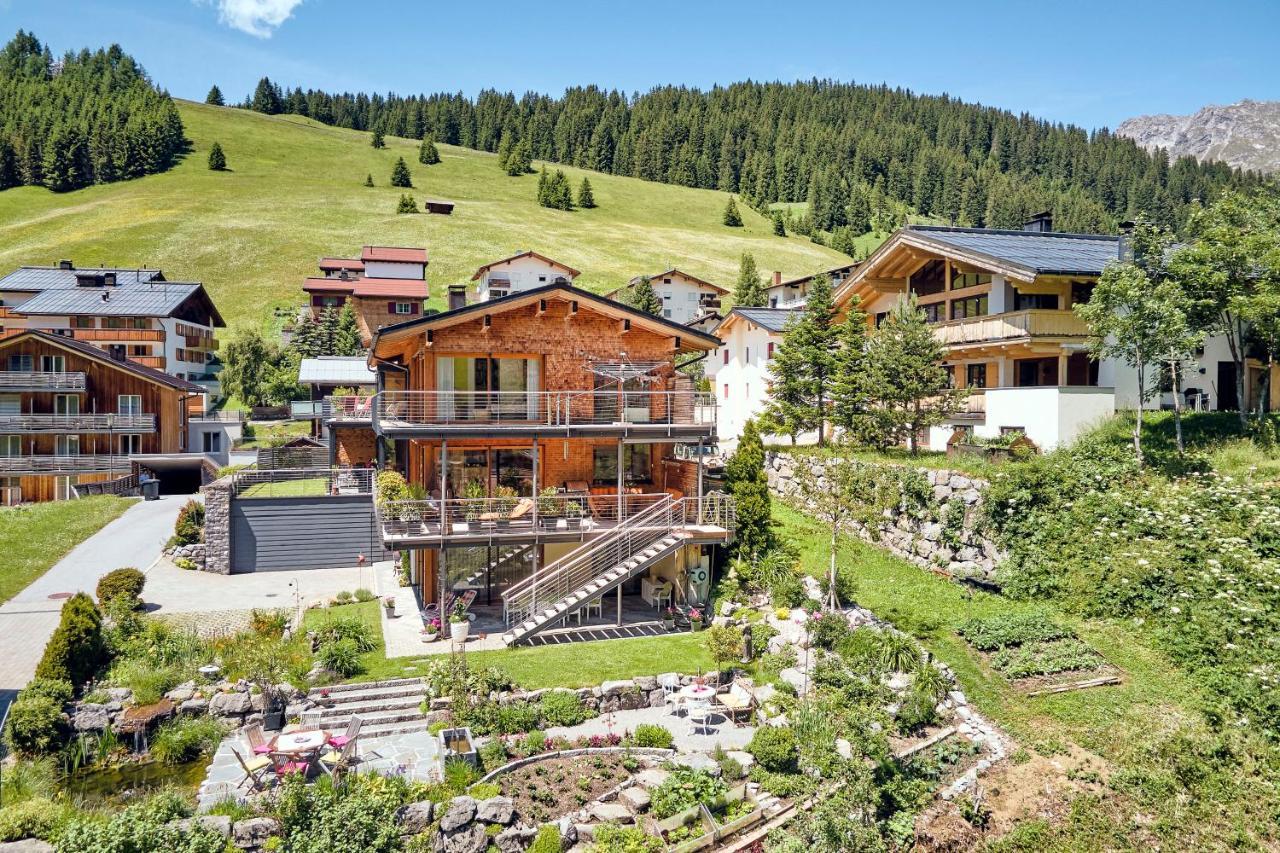 Appartements Haus Dr Muxel レッヒ エクステリア 写真
